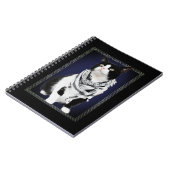 Traditionelles palästinensisches Kufiya mit Katze Notizblock (Linke Seite)