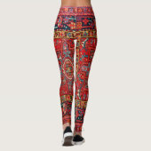 Traditionelles persisches Teppichdesign Leggings (Rückseite)