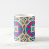 Traditionelles, peruanisches Patchwork, Fliesenmus Kaffeetasse (Mittel)