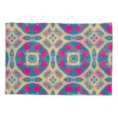 Traditionelles, peruanisches Patchwork, Fliesenmus Kissenbezug (Rückseite)