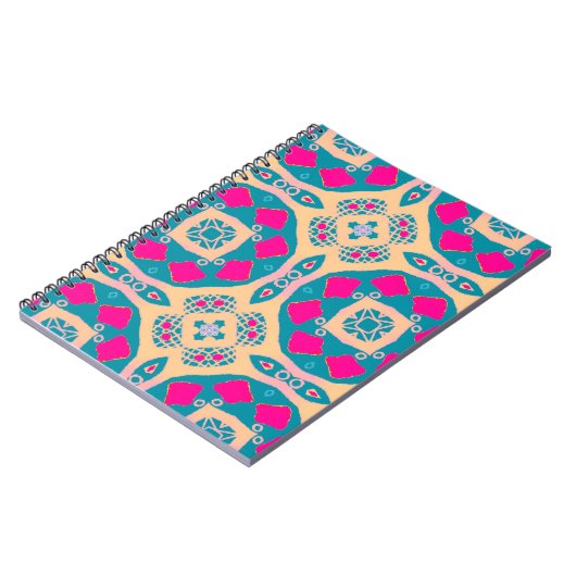 Traditionelles, peruanisches Patchwork, Fliesenmus Notizblock (Linke Seite)