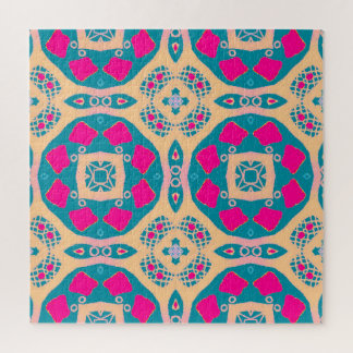 Traditionelles, peruanisches Patchwork, Fliesenmus Puzzle