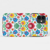 Traditionelles polnisches florales Volkshandsticke Case-Mate iPhone Hülle (Rückseite (Horizontal))