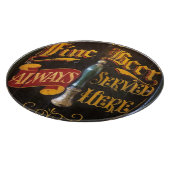 Traditionelles Pub-Bier Schneidebrett (Ecke)