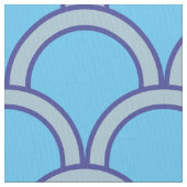 Traditionelles Qinghai Wave Pattern Stoff (Nahaufnahme)