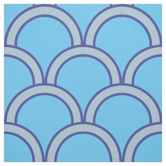 Traditionelles Qinghai Wave Pattern Stoff (Muster)