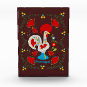 Traditionelles Rathaus von Barcelos in Weiß Fotoblock (Vorderseite)