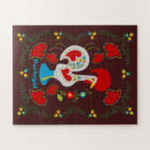 Traditionelles Rathaus von Barcelos in Weiß Puzzle (Horizontal)