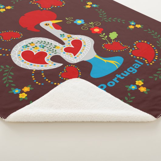 Traditionelles Rathaus von Barcelos in Weiß Sherpadecke (3/4)