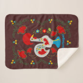 Traditionelles Rathaus von Barcelos in Weiß Sherpadecke (Vorderseite (Horizontal))