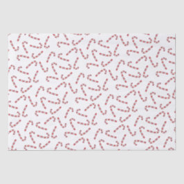 Traditionelles Red Candy Cane Weihnachten Seidenpapier