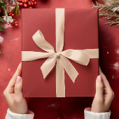 Traditionelles Rot - Papierblätter Geschenkpapier Set