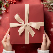 Traditionelles Rot - Papierfestrolle Geschenkpapier