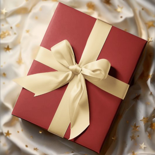 Traditionelles Rot - Papierfestrolle Geschenkpapier