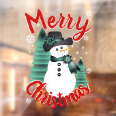 Traditionelles Rot- und Grünfenster Fensteraufkleber (Blatt 2)