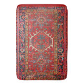 Traditionelles Rotes Antiquitätenpersisch Badematte (Vorderseite Vertikal)