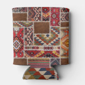 Traditionelles Rug Patchwork: Dekorative Teppichve Dosenkühler (Rückseite)