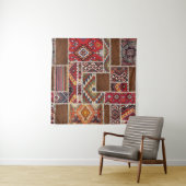 Traditionelles Rug Patchwork: Dekorative Teppichve Wandteppich (Beispiel (Horizontal))