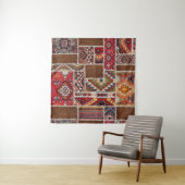 Traditionelles Rug Patchwork: Dekorative Teppichve Wandteppich (Beispiel)