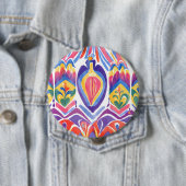 traditionelles rumänisches Dekor Button (Beispiel)