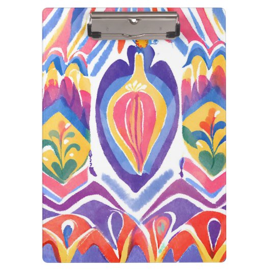 traditionelles rumänisches Dekor Klemmbrett (Vorderseite)