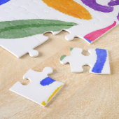 traditionelles rumänisches Dekor Puzzle (Seite)