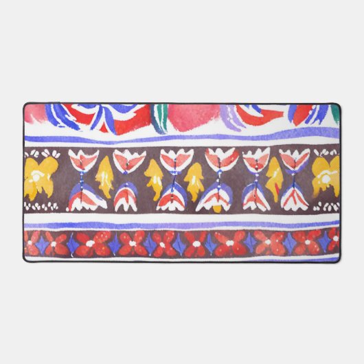 traditionelles rumänisches Dekor Schreibtischunterlage (Vorderseite)