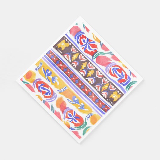 traditionelles rumänisches Dekor Serviette (Ecke)