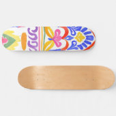 traditionelles rumänisches Dekor Skateboard (Horizontal)