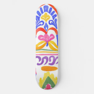 traditionelles rumänisches Dekor Skateboard