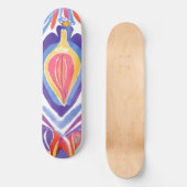 traditionelles rumänisches Dekor Skateboard (Vorderseite)