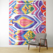 traditionelles rumänisches Dekor Wandteppich (Beispiel)