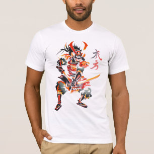 Traditionelles Samurai T-Shirt