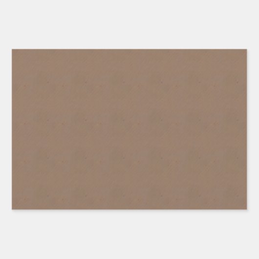 Traditionelles Schleifpapier für braune Papiertasc Geschenkpapier Set (Vorderseite)