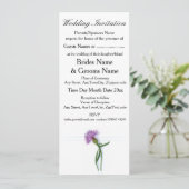 Traditionelles schottisches und keltisches Hochzei Einladung (Stehend Vorderseite)