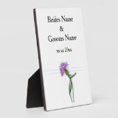 Traditionelles schottisches und keltisches Hochzei Fotoplatte (Seite)