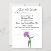 Traditionelles schottisches und keltisches Hochzei Magneteinladung (Vorderseite)