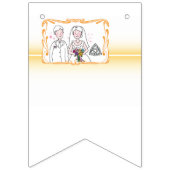 Traditionelles schottisches und keltisches Hochzei Wimpelkette (Erste Fahne)