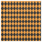 Traditionelles Schwarz- und Orangefarbenes Hallowe Stoff (Muster)