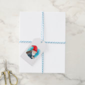 Traditionelles schwedisches Tomten Weihnachtswasse Geschenkanhänger (Mit Garn)