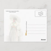 Traditionelles Schweizer Kostüm von Unterwalden Postkarte (Rückseite)