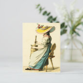 Traditionelles Schweizer Kostüm von Unterwalden Postkarte (Stehend Vorderseite)