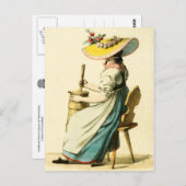 Traditionelles Schweizer Kostüm von Unterwalden Postkarte (Vorne/Hinten)