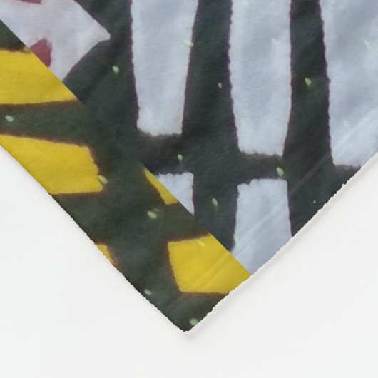 Traditionelles Sindhi / Balochi Rilhi Fleece Blank (Ecke)