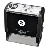 Traditionelles Skript Custom Business 5 Line/Logo Permastempel (Produkt)