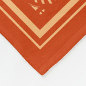 Traditionelles slawisches Solarmuster Fleecedecke (Ecke)