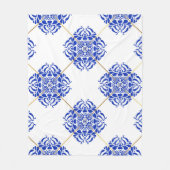 Traditionelles Spain nahtloses Muster. Cerami Fleecedecke (Vorderseite)