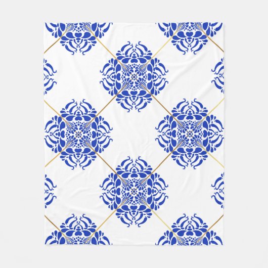 Traditionelles Spain nahtloses Muster. Cerami Fleecedecke (Vorderseite)