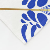 Traditionelles Spain nahtloses Muster. Cerami Fleecedecke (Ecke)