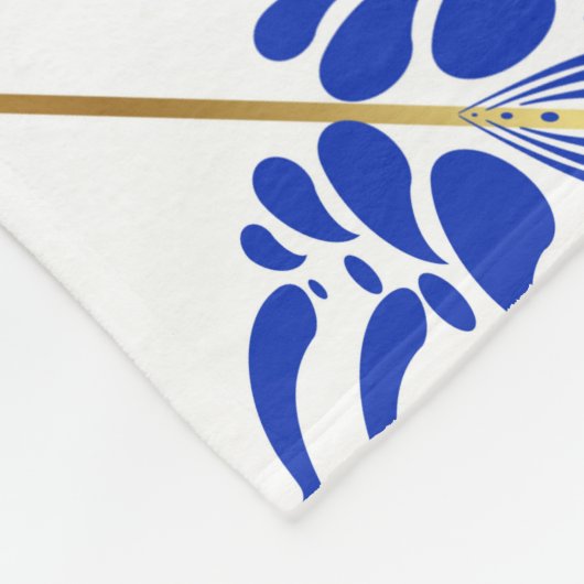 Traditionelles Spain nahtloses Muster. Cerami Fleecedecke (Ecke)